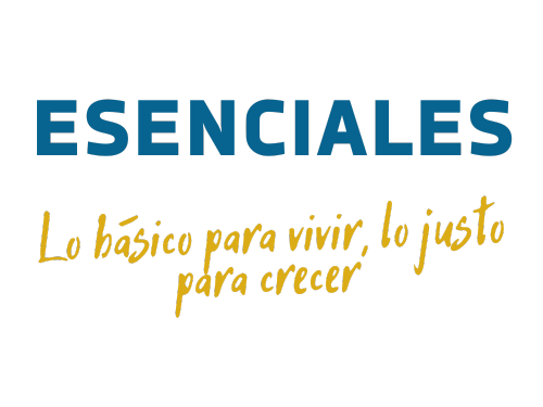Esenciales - lo básico para vivir, lo justo para crecer